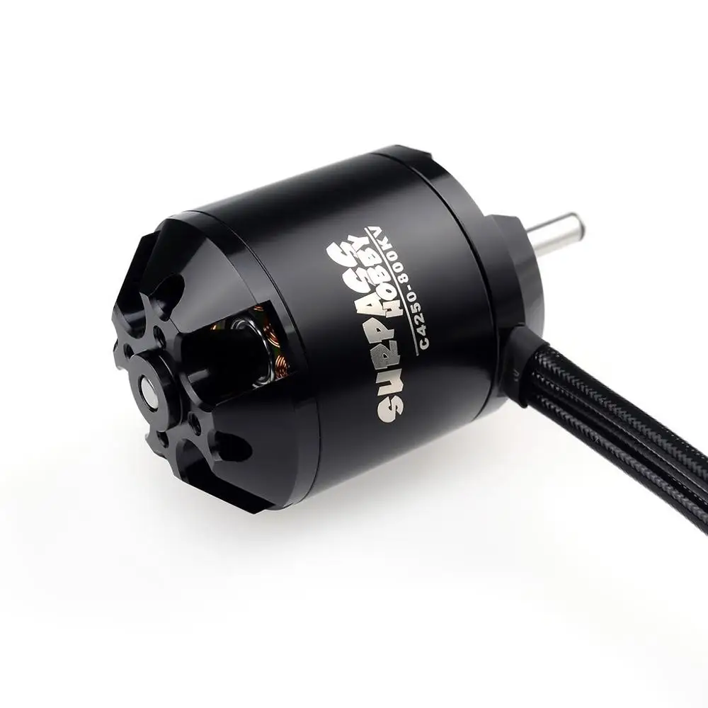 SURPASS HOBBY 3520 C4250 600KV 800KV Brushless Motor for RC Airplane Fixed-wing Glider Aircraft