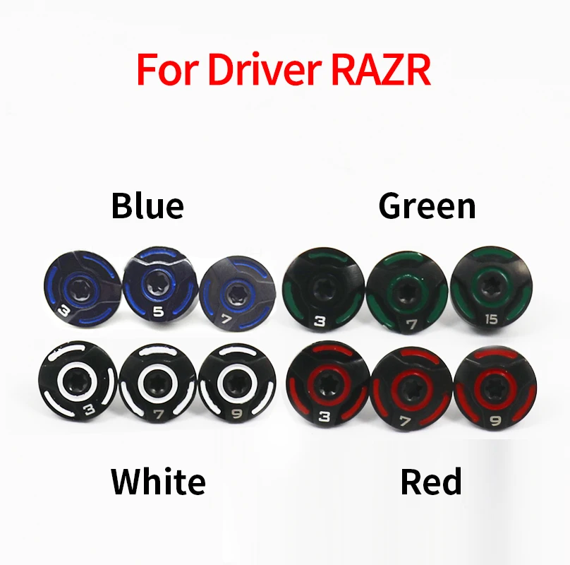 Golf practice weights set, screw kit fit for Callaway, RAZR FIT,XTREAM Series Driver, Wood Club Head, Counter Weight Accessories
