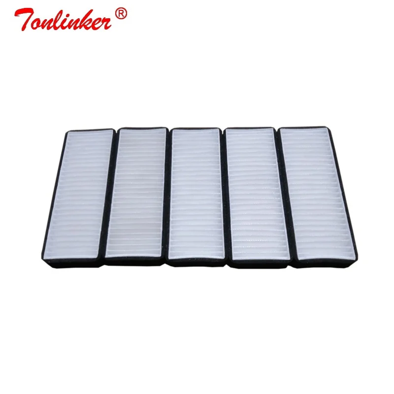 TONLINKER Air Filter For Volkswagen Polo Gol Jettas Santana 2011-2019/Skoda Fabia Rapid 2011-2021 Car External White Filter