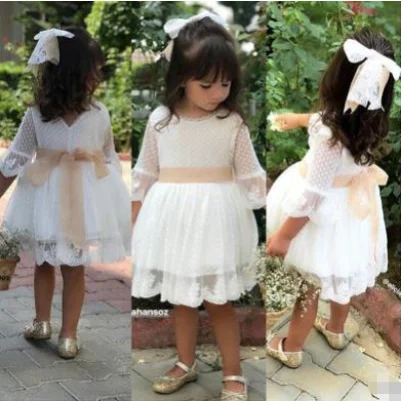 Children Clothes Dress for Girls Baby Girls Dress Vestidos Bridesmaid Dress Mesh Summer Party Princess Wedding Girls Dresses