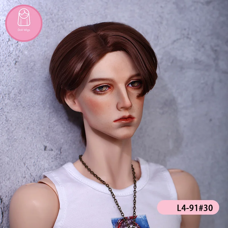 Wig For Doll BJD L3# free shipping size 9-10 inch 1/3 high-temperature wig  long hair bjd sd doll Wigs in beauty  handmade diy