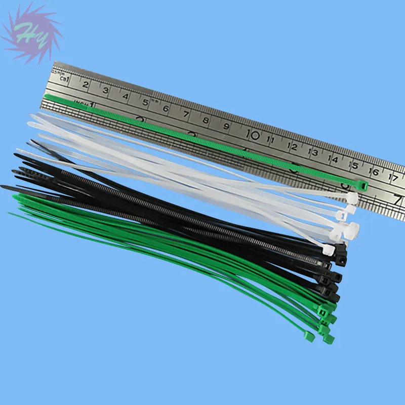 

100 Pcs Self-Locking Plastic Nylon Cable Tie 2.5x160 Zip Tie Fastening Ring Loop Wire Wrap For RC Model Parts