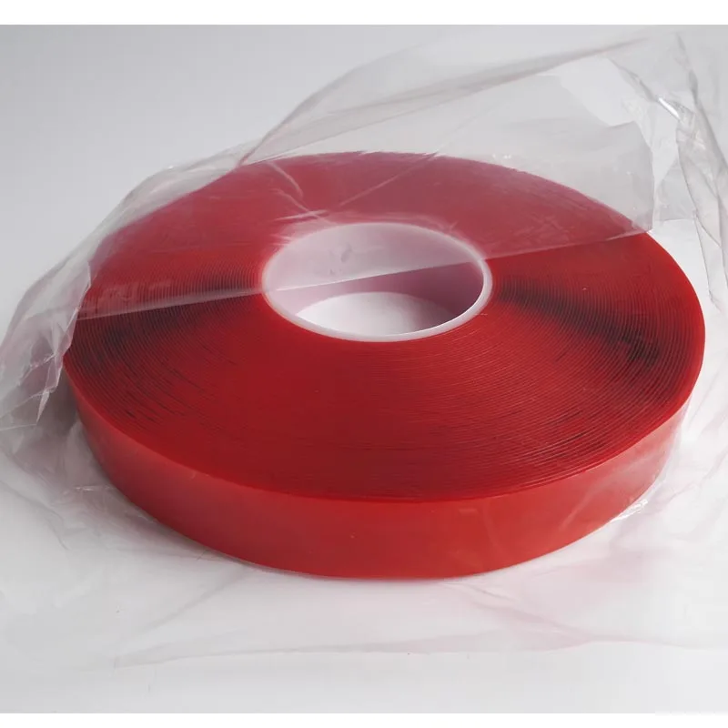 0.5mm Thick, 5x (12mm*33Meters) Clear Two Sides Acrylic Glue Tape for Car Strip, Glass Joint