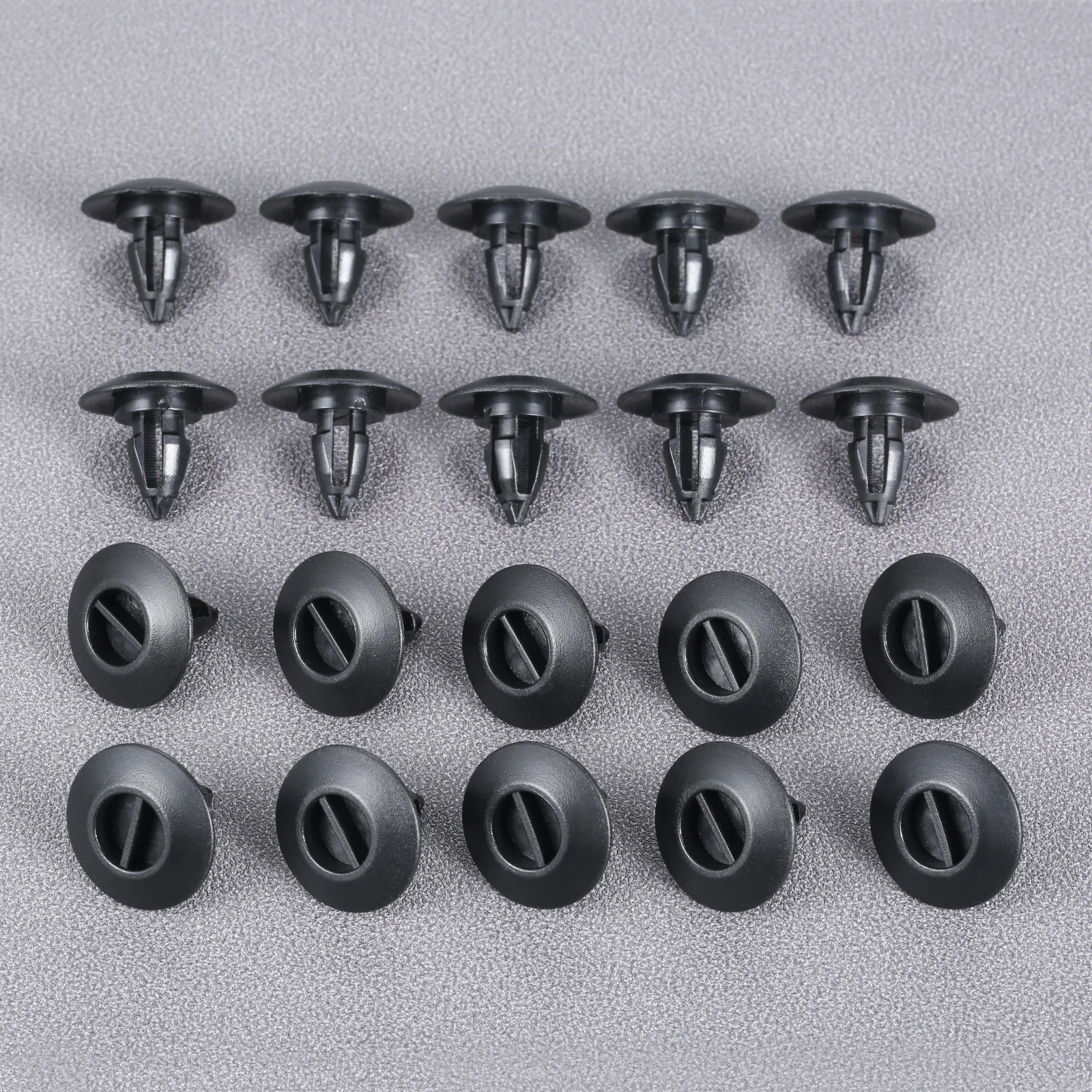 Lot 30 Clips Garniture Latérale Seuil BMW - Référence 51777171003 Compatible X3 X5 X6 E70 E71