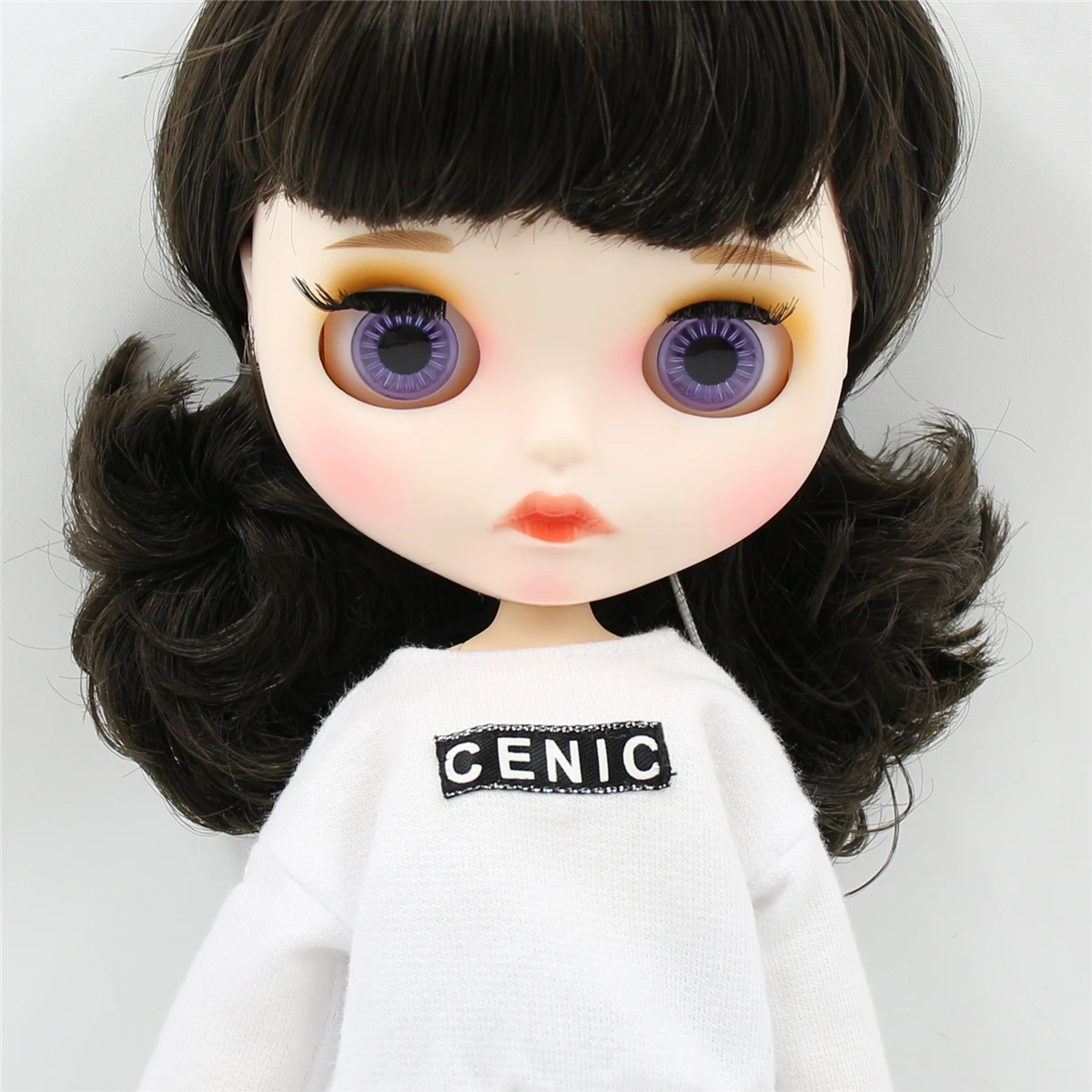 ICY DBS-Muñeca Blyth personalizada, piel blanca, cuerpo articulado, cara mate, juguete bjd 1/6, 30cm, BL950, chicas de anime