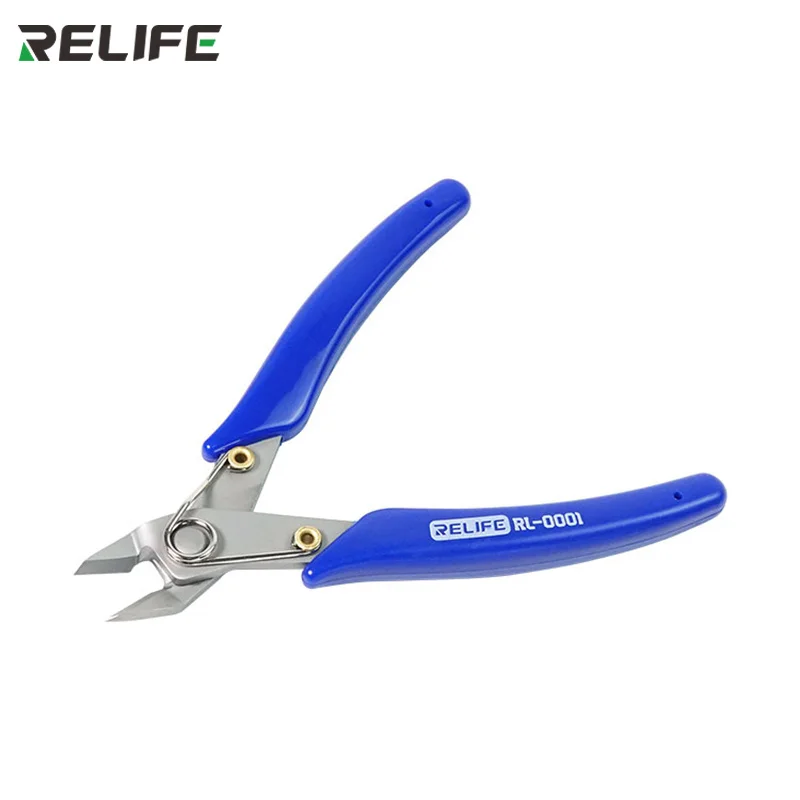 RL0001 Precision Cutting Pliers Cutting Side Snips Nipper Hand Tools Electrical Wire Cable Cutters for Motherboard PCB Wire Cut