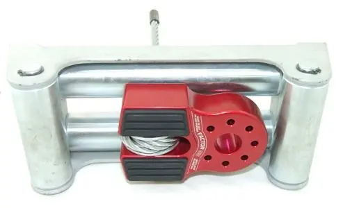 10T Winch Hook Rope Trailer Hook Connector Flat Shackle Mount Aluminum Alloy Rescue Trailer Hook Connector