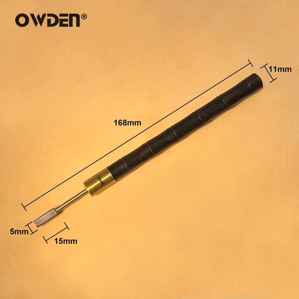 OWDEN Leather Edge Roller Dye Pen Colorful Edge Roller Applicator Essential Leather Edge Printing Tool for Leather Craft