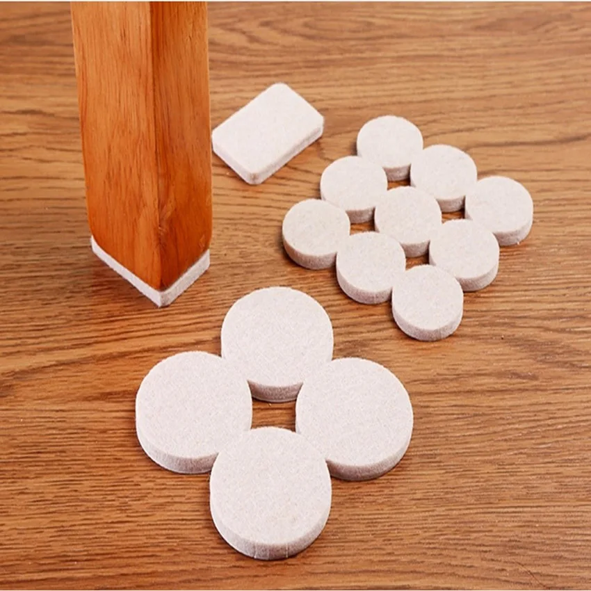 258 pz mobili sedia tavolo gamba autoadesivo feltro legno protezione del pavimento pad protezione antigraffio pavimento muto piedini antiscivolo tappetini