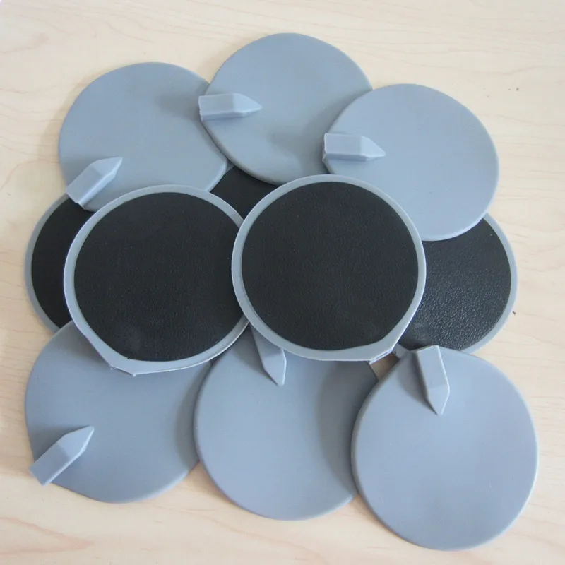 20pcs Rubber Reusable Replacement Electrode Pads For Massager Tens Therapy Machine