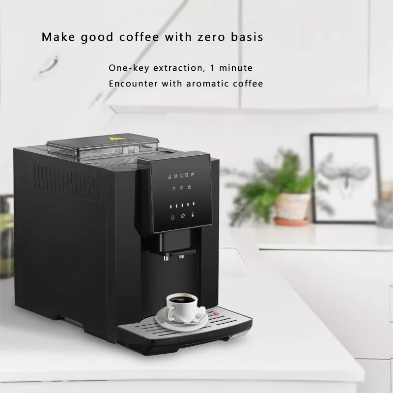 19Bar إسبريسو القهوة شاشة تعمل باللمس للأجهزة طاحونة آلة صنع القهوة شبه التلقائي آلة القهوة