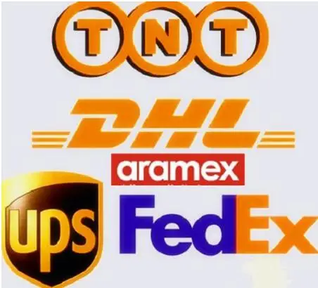 

UPS DHL TNT Fedex Aramex. ..... Экспресс-Доставка и оплата за фрахт... Дополнительная плата за доставку.