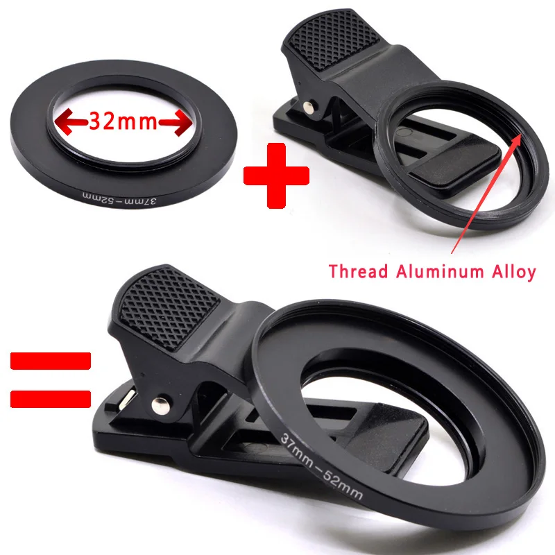 KnightX 52MM Camera filter macro phone lens photography nd2-1000 filter variable ND  for any smartphone mobile phone