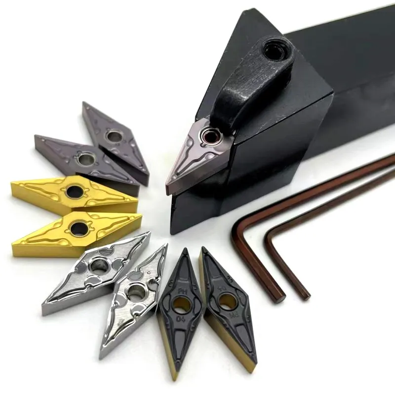 1 pz External MVJNR1616K16 MVJNR2525M16 portautensili per tornitura esterna VNMG inserti in metallo duro Set di utensili da taglio per tornio MVJNR
