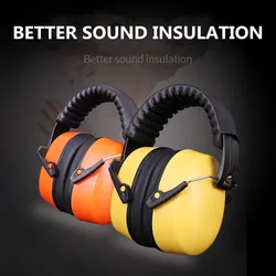 Noise-proof earmuffs noise reduction sleep learning earmuffs mute industrial headphones soundproof shooting aircraft anti-noise