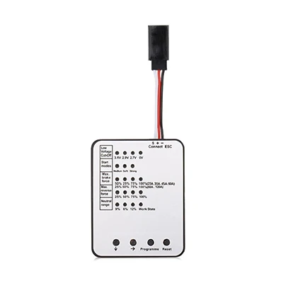 Surpass Hobby ESC Programmeerkaart voor RC Auto 25A/35A/45A/60A/80A/120A/150A Borstelloze ESC Elektronische Snelheidsregelaar Programmering