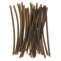 25 pcs Fishing Rig Tubes Making Heat Shrink Tubes Sleeves 1/2mm Joint Protection Carp PCV Fishing Rig Sleeves Fishing Tackle