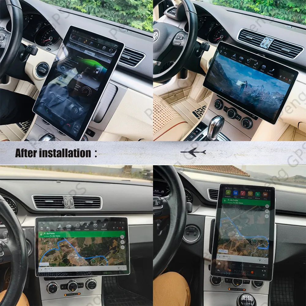 12.8 Inch 2 Din Car Multimedia Player Stereo For Hyundai Solaris Tucson Verna Starex Santa Fe Android Car Radio Gps Navi