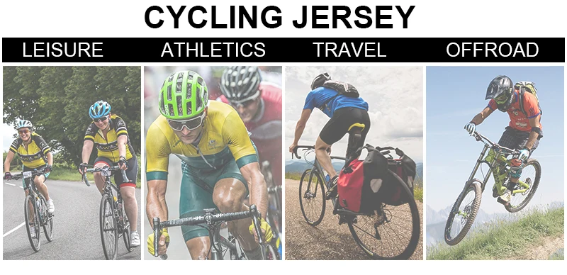 Maillot Cyclisme Manches Courtes Unisexe - Veste Vélo Motocross Respirante Multicouleur