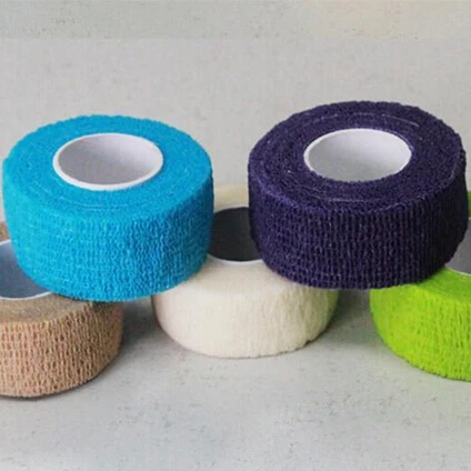 2021 Self-adhesive bandage Colorful Sport Elastoplast Elastic Bandage Self Adhesive Wrap Tape Ankle Knee Arthrosis Protector