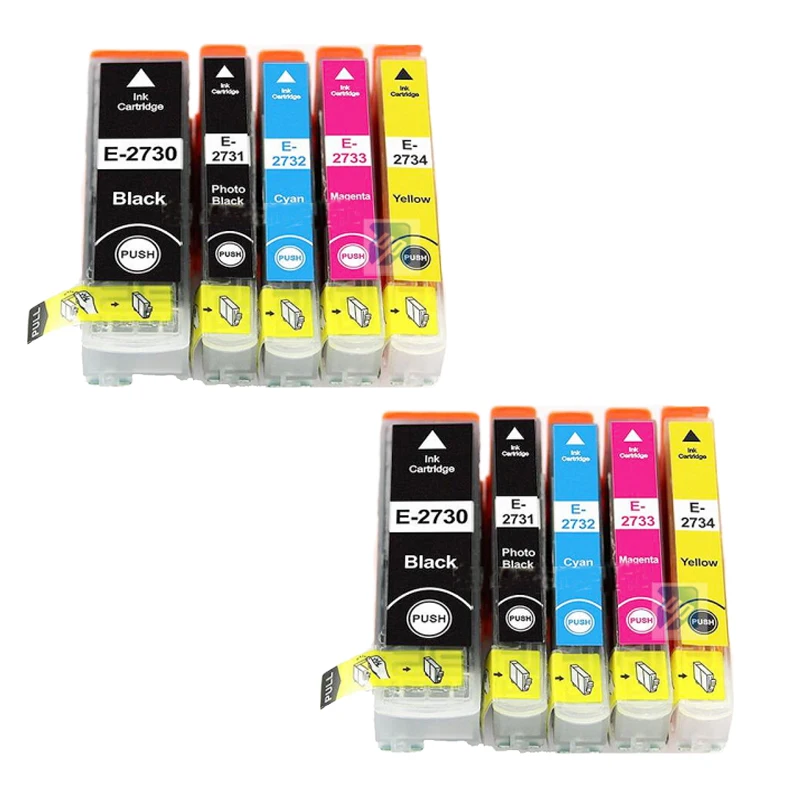 10 упаковок, совместимые чернильные картриджи 273XL для использования в принтерах премиум-класса Epson (см. Описание совместимых моделей) 10 упаковок, совместимые чернильные картриджи 273XL для использования в принтерах премиум-класса Epson (см. Описание совместимых моделей)