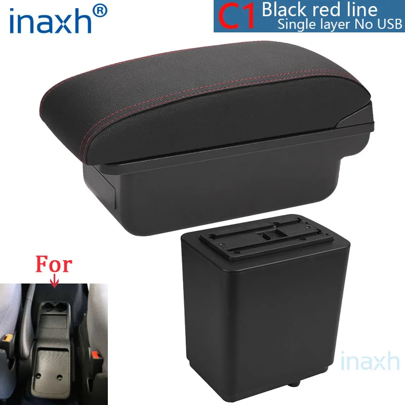 C1 Black red NO USB