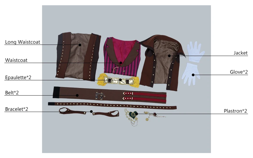 Ensemble Sterren Shu Itsuki Discovery Steampunk Museum Cosplay Kostuum Cosplayonsen Custom Made Volledige Set