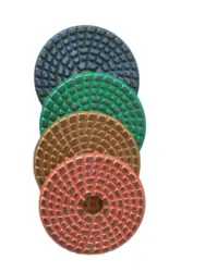 Hot Sale 4inch Floor Sintered Metal Bonded Polishing Pad for Stone and Concrete Grinding