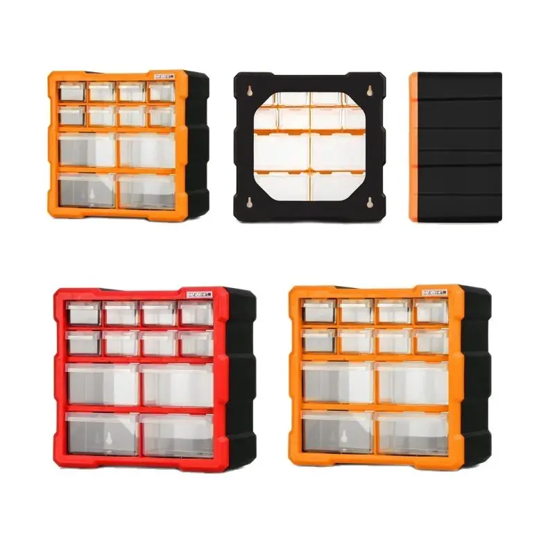 Parts  Classification of Ark Multi-grid Drawer Blocks High Quality Screw  Component Box Tool Case