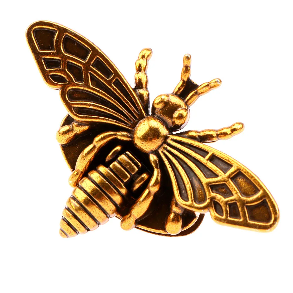 Fashion Metal Bee Shape Clasp Turn Lock Women Bags Buckles Hardware For DIY Handbag Shoulder Bag Purse Handmade Accessories
