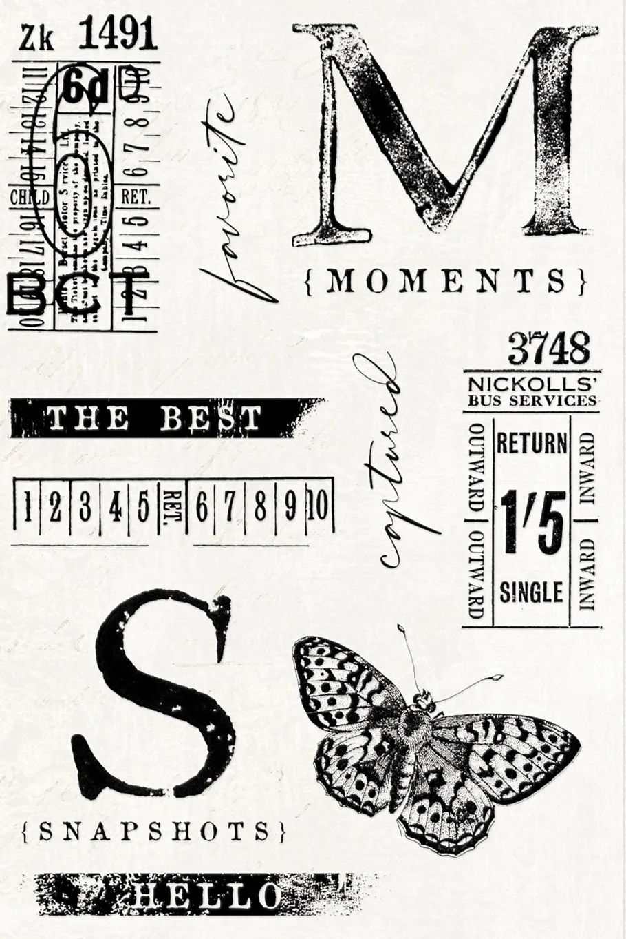 

Background stamp Clear Stamp for Scrapbooking Transparent Silicone Rubber DIY Photo Album Decor F197