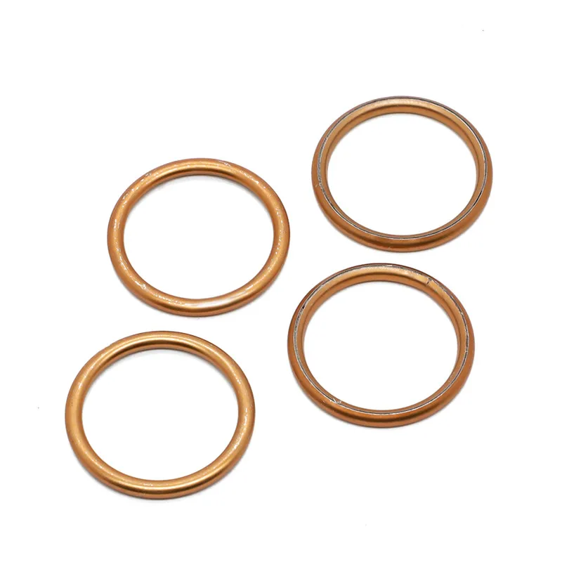 4x Uszczelki rury wydechowej do Honda CB700 CB750 CB900 CB1000C CB1100F Uszczelka zastępuje 18291-MM5-860, 18291-254-000