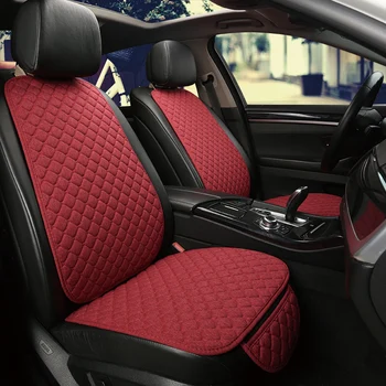 Linen car seat cover seat cushion for MG ZS GT HS RX5 MG5 MG6 car accessories front row rear row auto goods