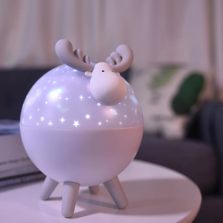 Lampe d'éclairage de nuit pour chambre à coucher, projection rotative d'étoiles avec 3 films, fonction itude, lampe de budgétaire d'étoiles romantiques pour enfants