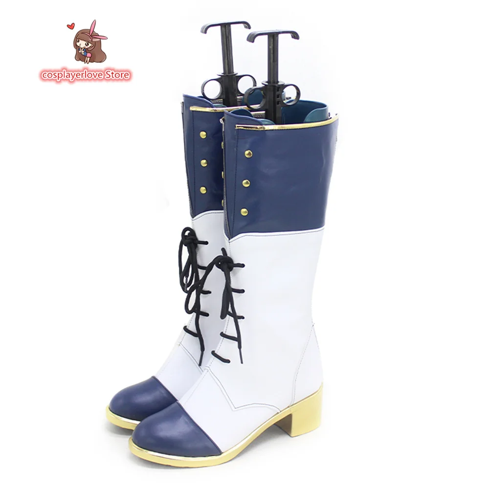 Anime Ensemble Stars Hakaze Kaoru Saegusa Ibara Cosplay Shoes Boots Halloween Carnival Cosplay