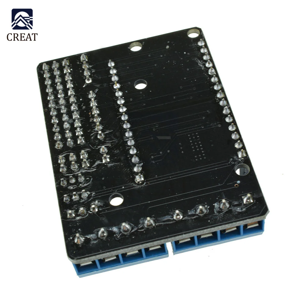 Módulo de puente en H de alta potencia Dual para Arduino, NodeMcu placa protectora de controlador de Motor, WIFI inalámbrico, L293D, L293, ESP8266, ESP-12E