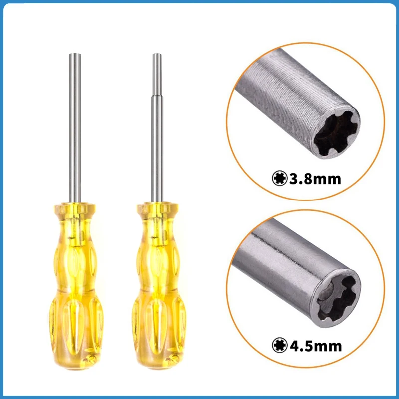 For Nintendo NGC N64 SFC WII Security Disassembly Screwdriver 3.8mm 4.5mm Universal Disassemble Screw Driver Screwdriver Bit
