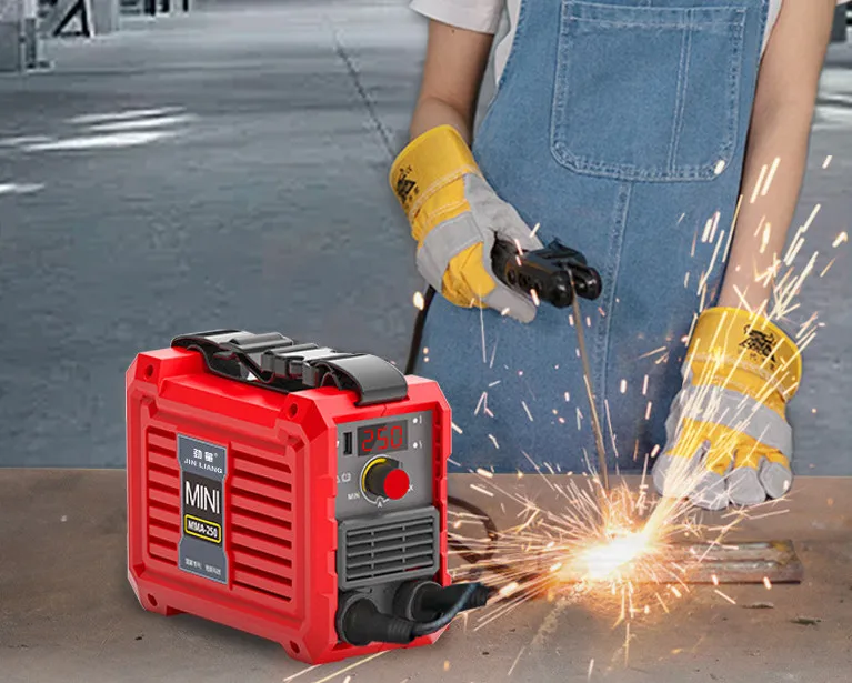 MMA-250MINI arc welding machine inverter DC portable welding machine with accessories