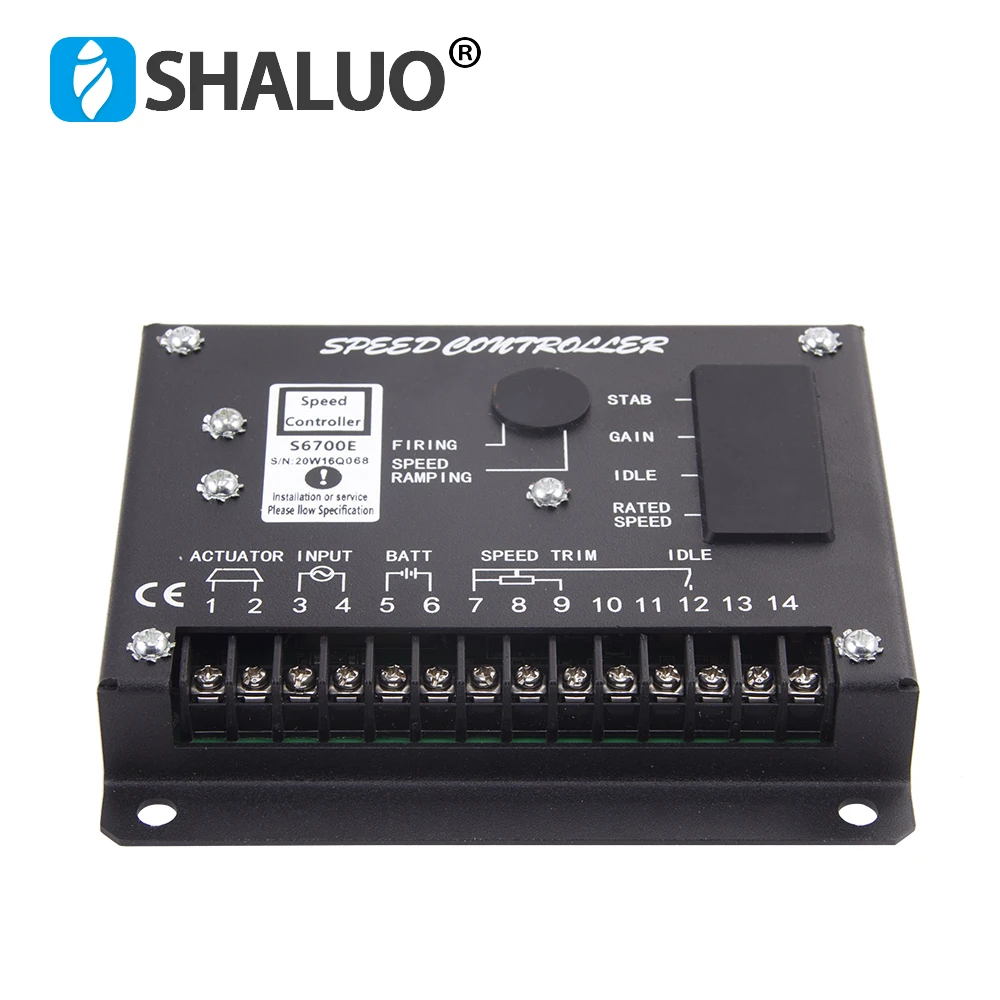 S6700E Diesel Generator Engine Speed Controller Actuator Governor Brushless DC Motor Control Module Circuit panel Genset Parts