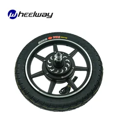 Brushless DC Disc Brake Hub for Electric Scooter, Easy Installation Motor, 14 inch, 24V, 36V, 48V, 350W, 500W