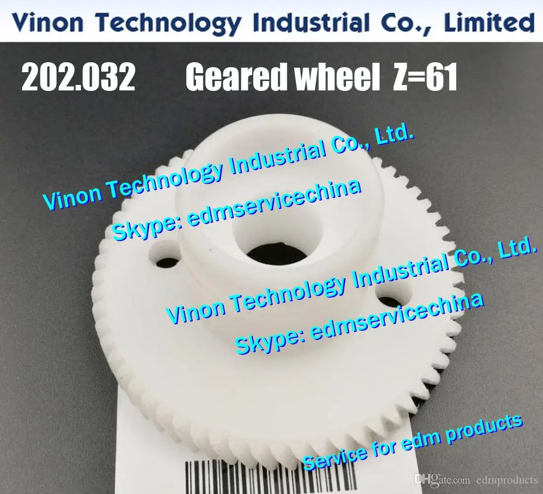 202.032 Agie Gear Z=61 Ø67x33.5Hmm edm Geared wheel 590202032, 590.202.032 for Agie Challenge,Classic,Evolution,AgieCharmilles