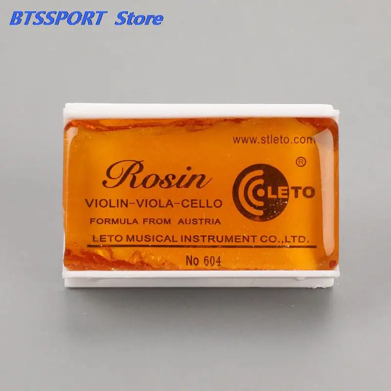 High quality Lo-price Leto Rosin For Violin,viola,cello 603 Resin Violin Accessories Erhu Bow Strings 1PC