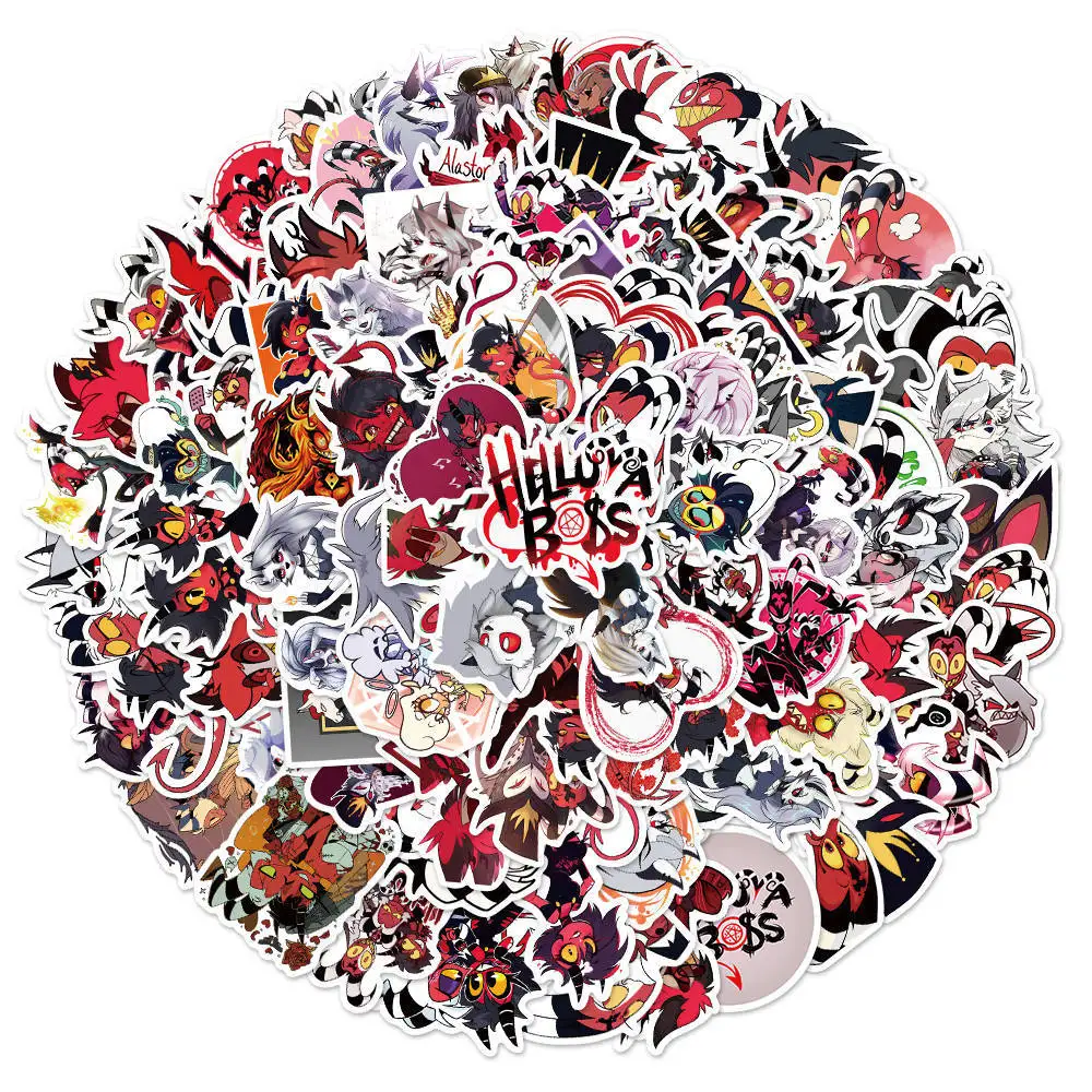 10/30/50Pcs Niet Herhalen Anime Evil Boss Graffiti Stickers Diy Bagage Koelkast Waterdicht Stickers Groothandel