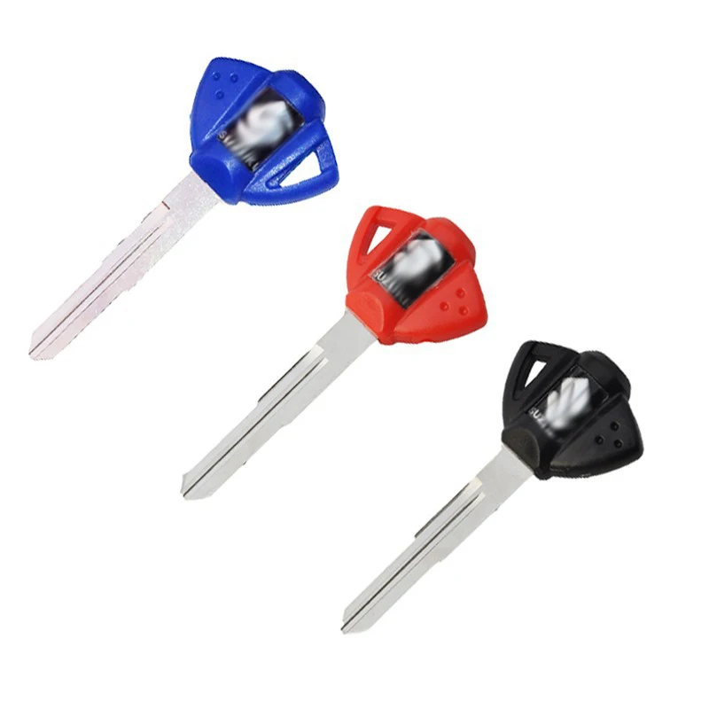 LOPOR 3pcs Lot Motorcycle Blank Key Uncut Blade For Katana750 GSX750F SV650 SV1000 TL1000R TL1000S Vstrom650 DL650 DL650A