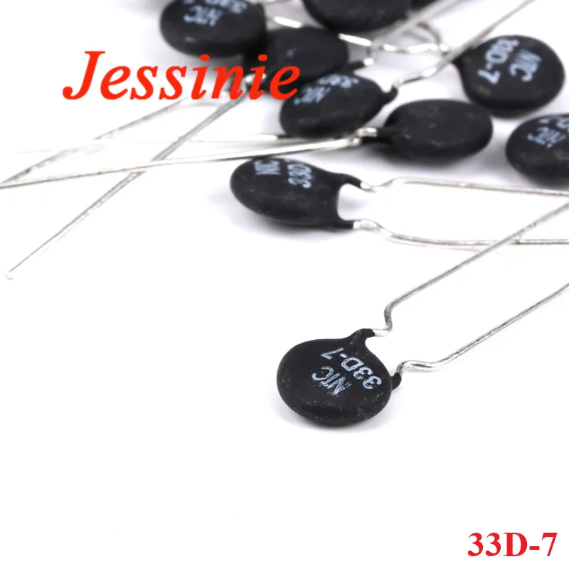 20pcs NTC Thermistor Resistor NTC 33D-7 33D7 Thermal Resistor