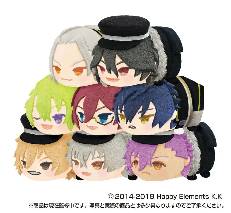 Stuffed Ensemble Stars Mochi Mascot Vol.3 Ran Nagisa Sakuma Rei Tomoe Hiyori Hakaze Kaoru Collectible Plush Pendant Toys For Fan