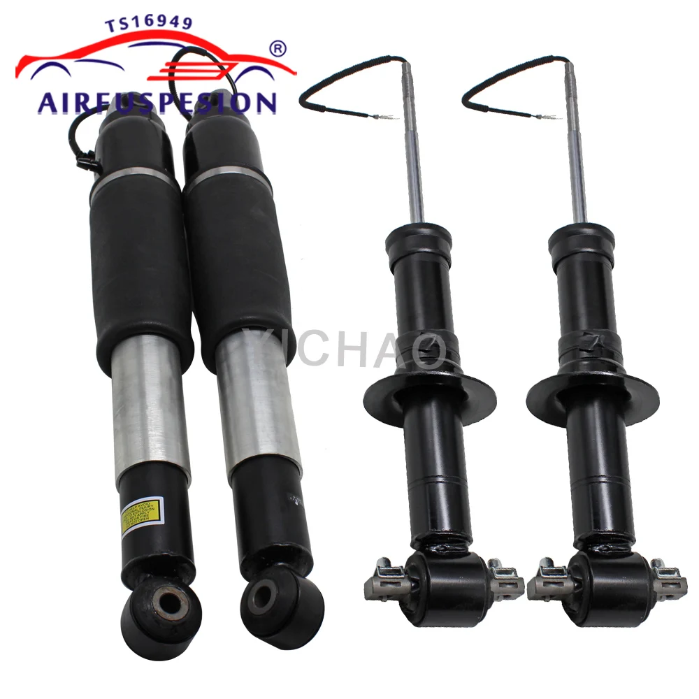 4pcs Front + Rear Air Shock Absorber For GMC Yukon XL Cadillac Escalade Chevrolet Suburban 1500 84061228 84176631 23267007