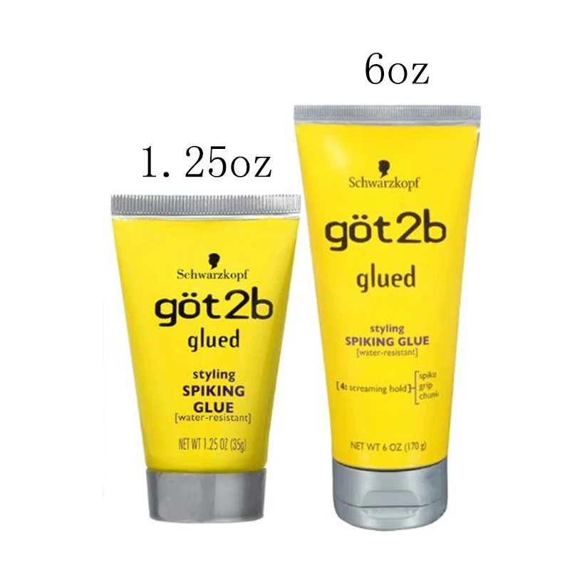 

Hair Glue Waterproof Got2b Glued Spray Strong Hold Lace Wig Bonding Invisible for Toupee Frontal Closure Hair Extensions Tape