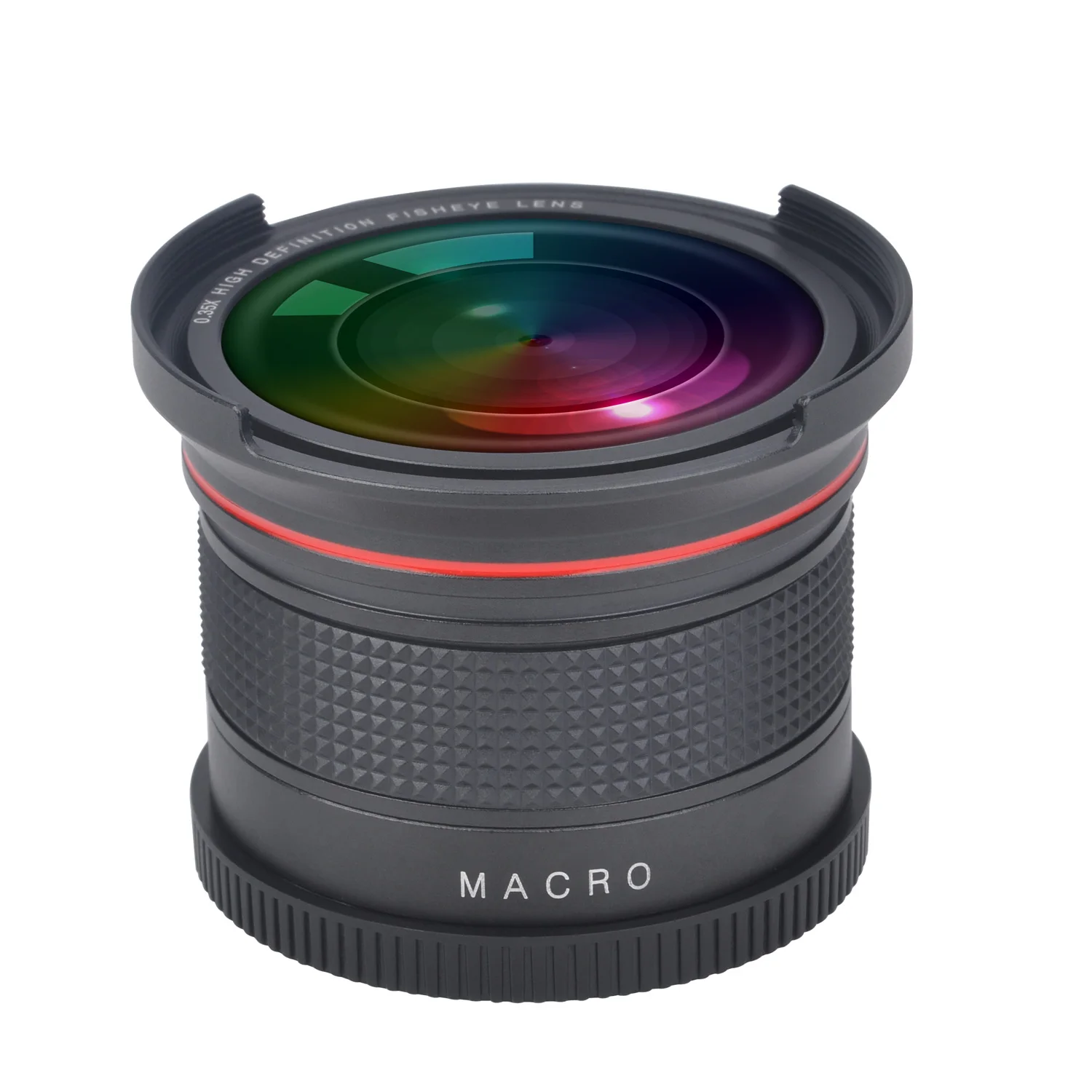 52MM 0.35x Mắt Cá Ống Kính Góc Rộng (W/ Macro Phần) dành Cho Nikon D7100 D7000 D5500 D5300 D5200 D5100 D3500 D3400 D3300 D3200