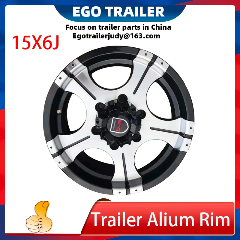 

EgoTrailer 15X6J TRAILER ALIUM RIM 6-139.7 CAP 1150KGS ET0